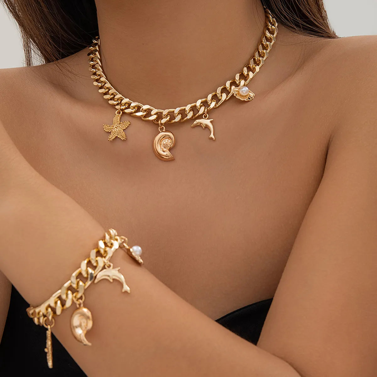 Sirena Necklace & Bracelet