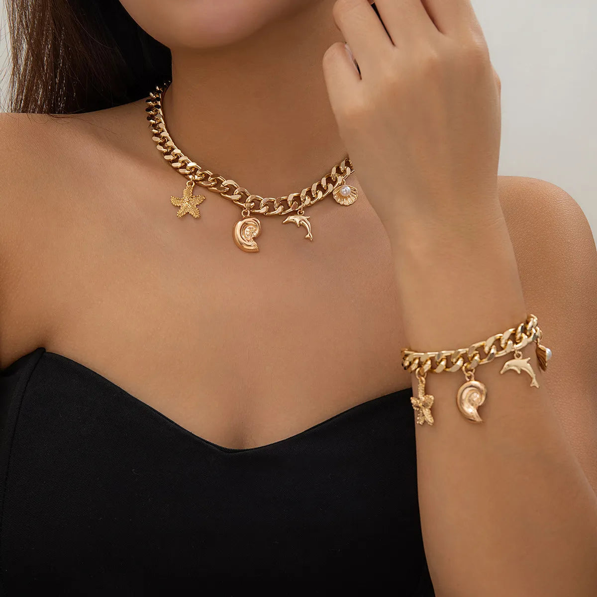 Sirena Necklace & Bracelet