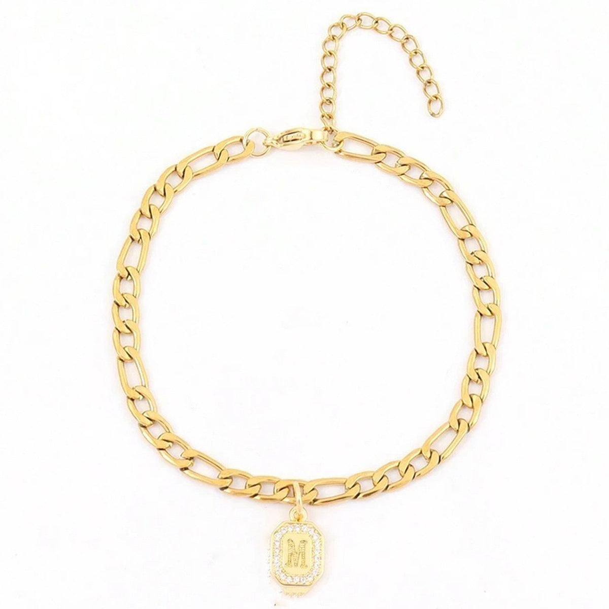 Arturo Initial Cuban Bracelet
